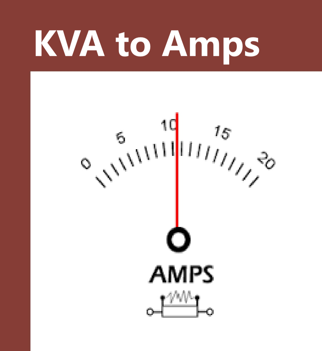 KVA to Amps Calculator