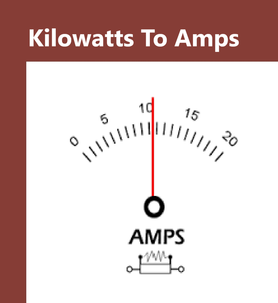 Kilowatts to Amps